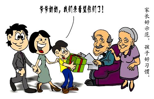 传承孝心 践行孝道